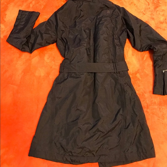 SOLD......EUC The North Face belted parka sz S - Picture 5 of 6